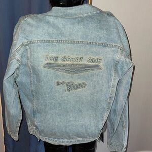 Vintage Pontiac GTO Denim Jacket